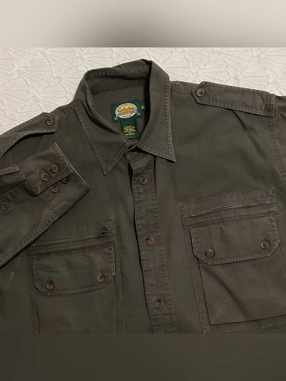 Cabelas Safari Style Shirt